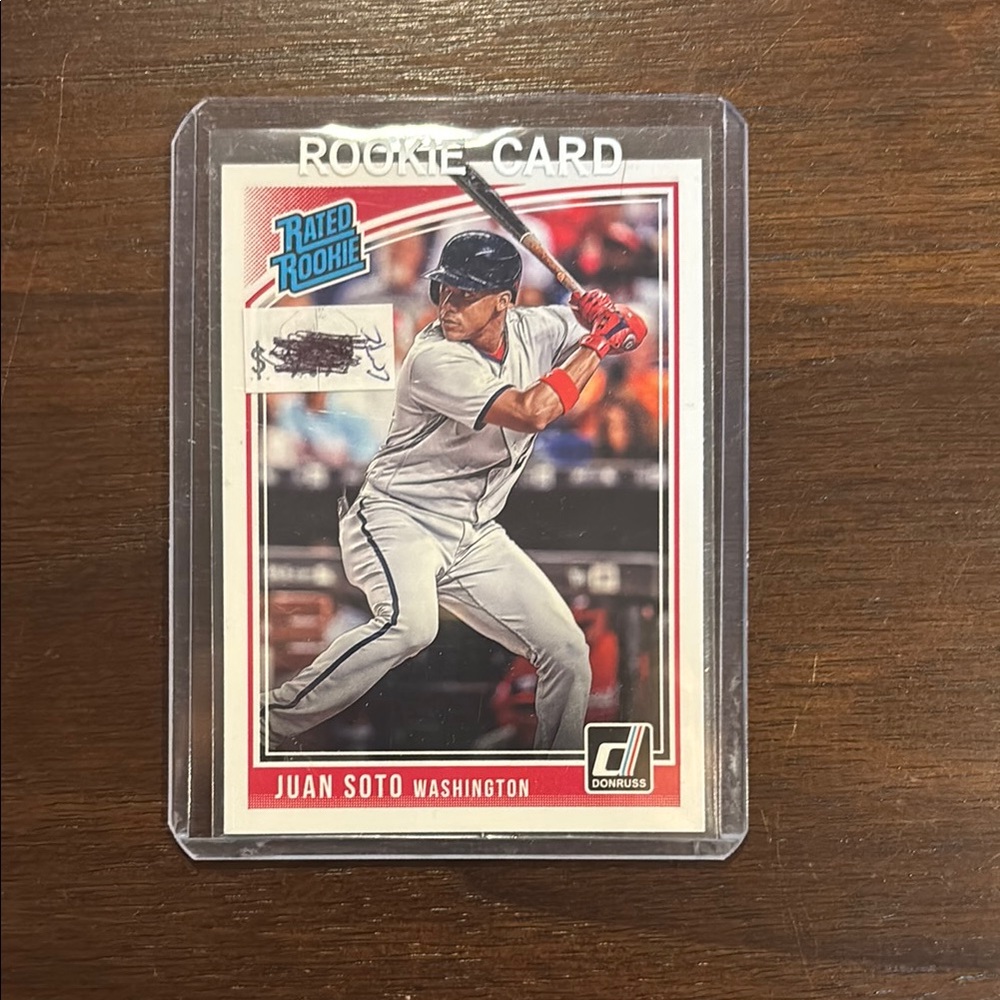 Donruss Juan Soto Rookie Card